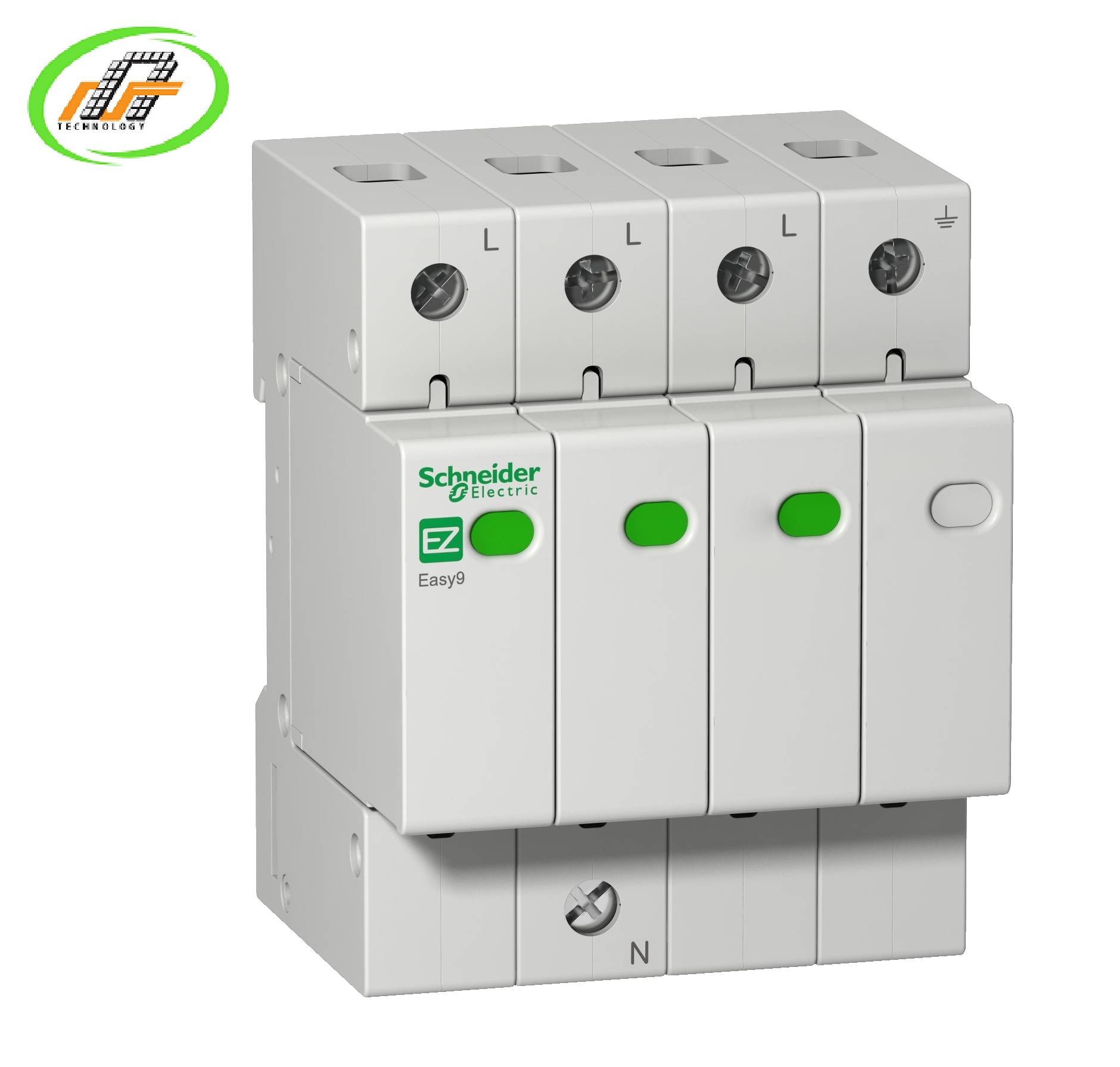 Chống sét lan truyền 3P+N 45KA EZ9L33745 3P+N 45kA 400V