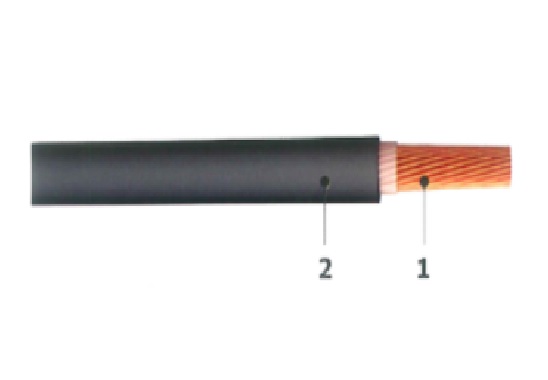 CÁP ĐIỆN 2 LÕI VỎ BỌC CAO SU (CÁP HÀN) - CU/NR 450/750 V