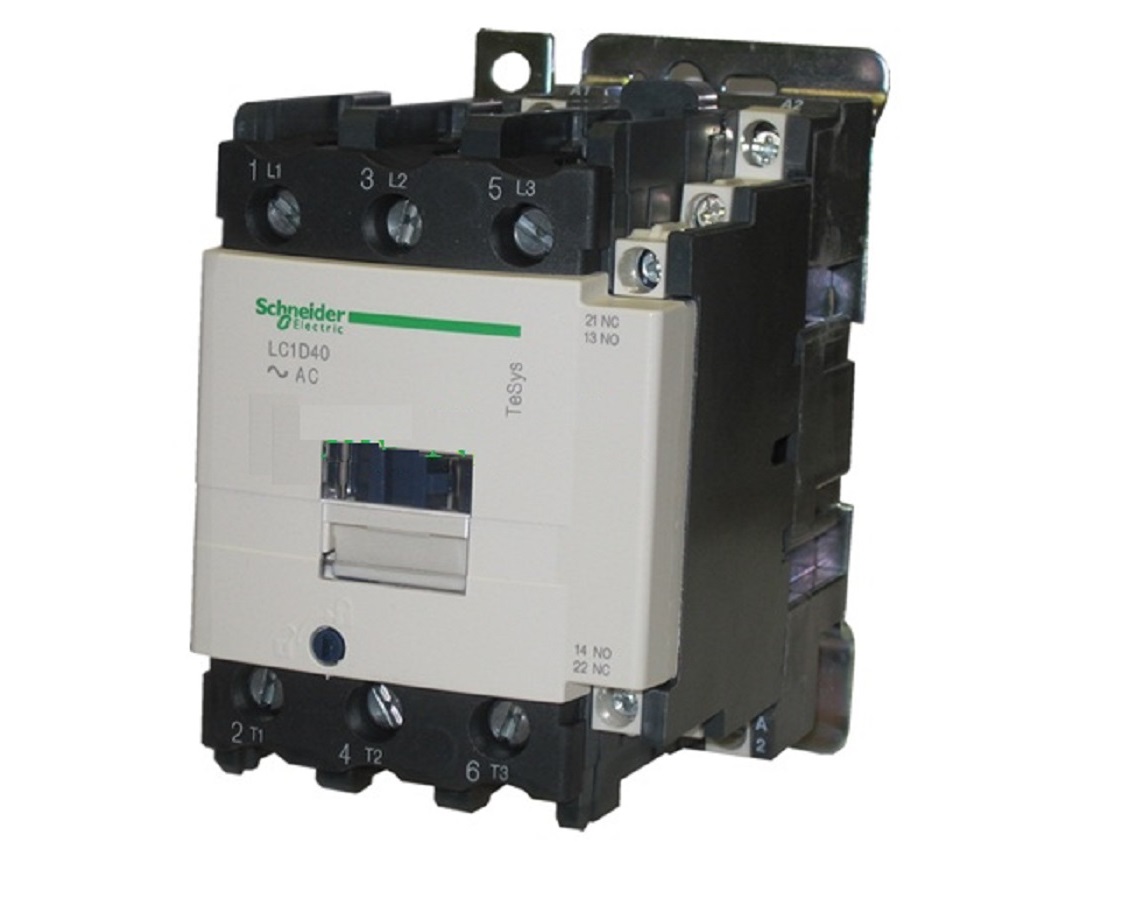 Khởi động từ CONTACTOR MC Schneider LC1D40A 40A 18.5kW