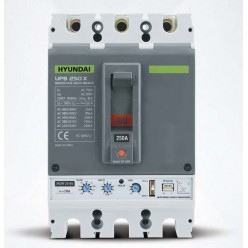 MCCB 2P-Chỉnh dòng nhiệt( Adj. thermal) 30~250AF(0.8-0.9-1*in) , 400~800AF(0.63-0.8-1*In) - Hyundai