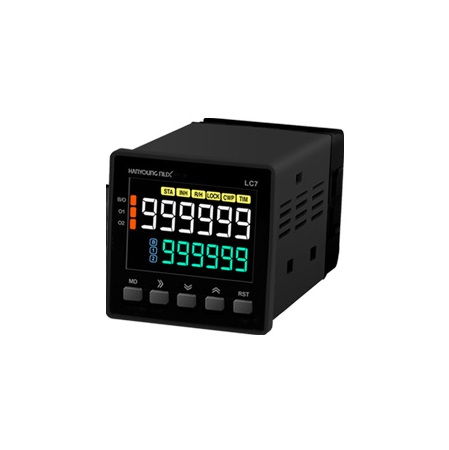 Bộ đếm & hẹn giờ LCD LC7-P.. Hanyoung