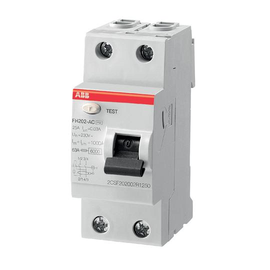Aptomat chống dòng rò RCBO loại FH200