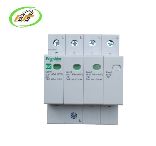 Thiết bị chống sét lan truyền Schneider EZ9L33745 3P+N 45kA